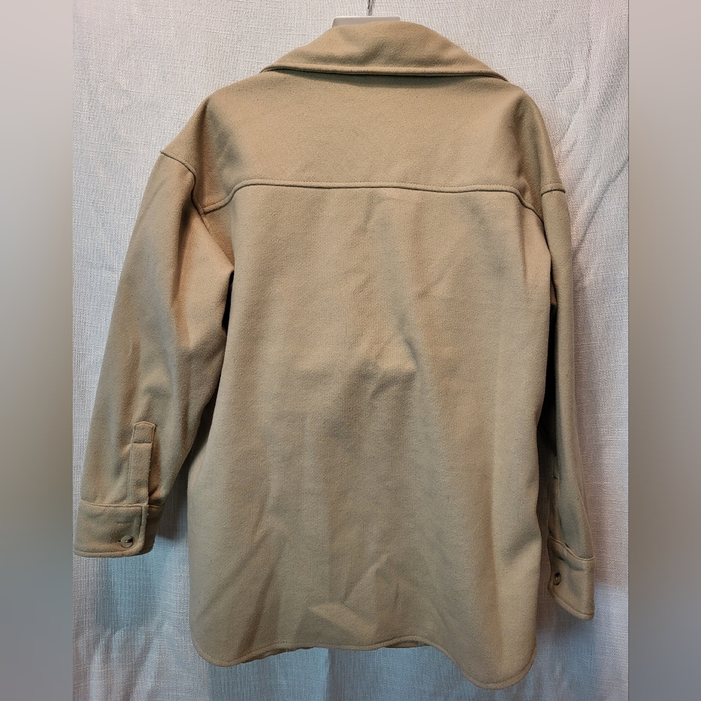 L Beige Shacket - Picture 3 of 8